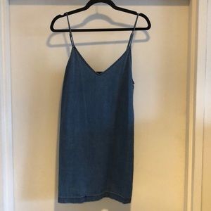 Aritzia Mini Denim Dress
